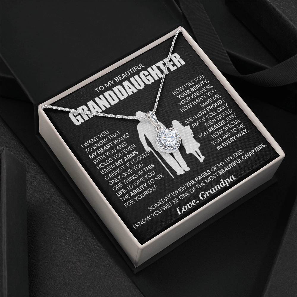 To my beautiful Granddaughter- Eternal Hope Necklace