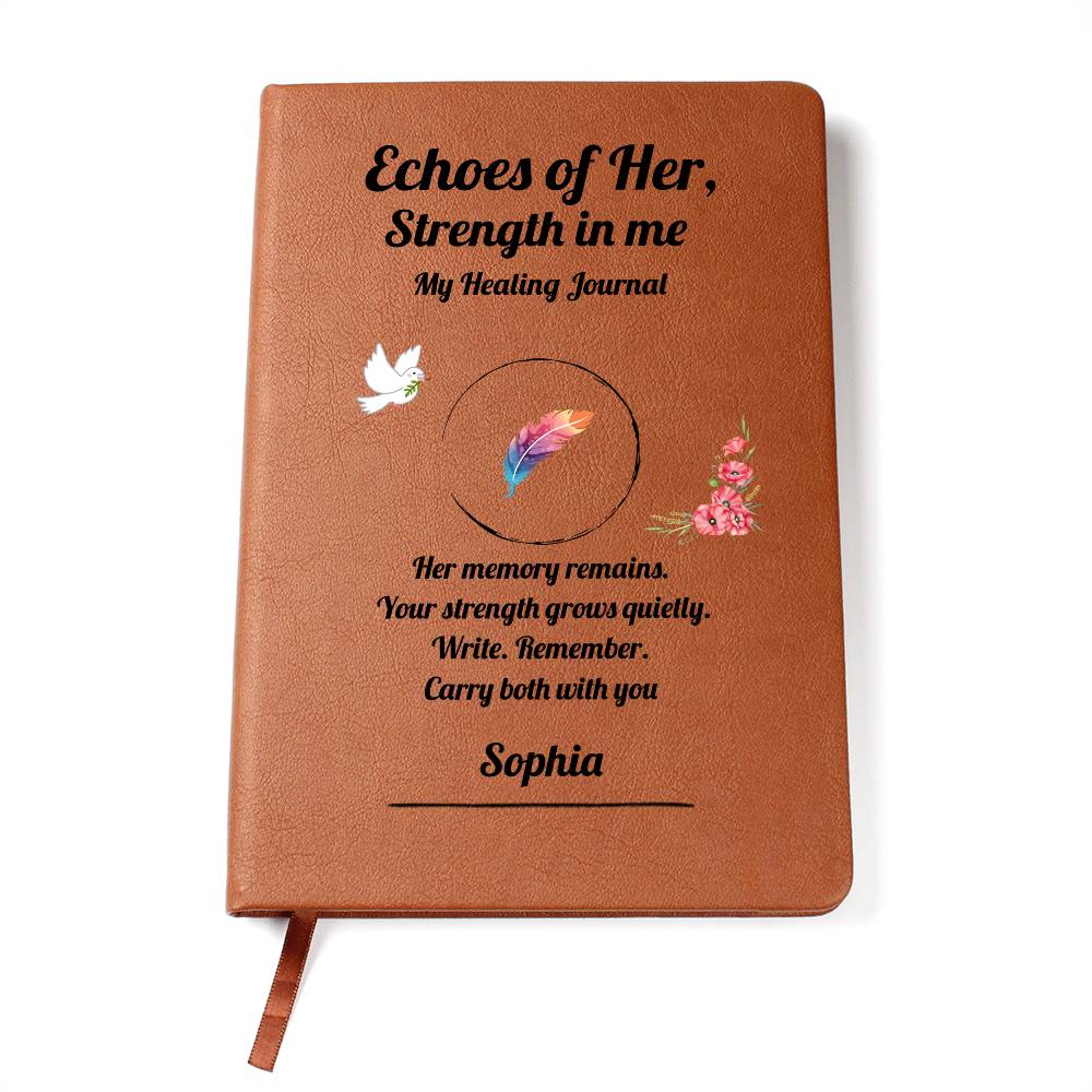 When You Left, I Kept Writing, Personalized Greif Journal, Memorial Writing Notebook, Bereavement Gifts for Healing  & Reflection