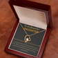 To my Beautiful Daughter proud of you - Forever Love Necklace from Mom