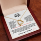 To My Wife Forever Love Necklace i Know i'm far from perfect