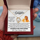To my Daughter- Forever Love Necklace
