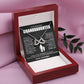 To my Beautiful Granddaughter-Endless love Necklace