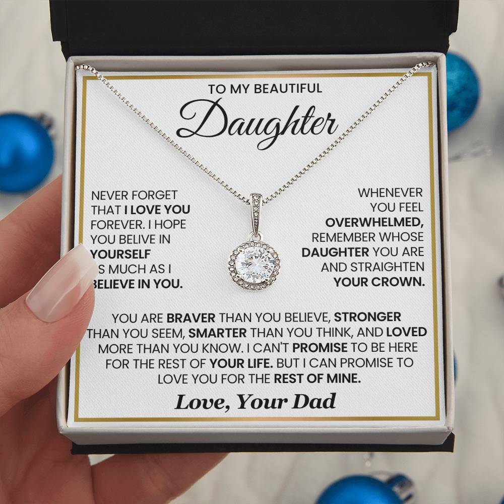 To my beautiful Daughter- Eternal Hope Necklace