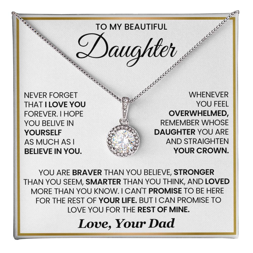 To my beautiful Daughter- Eternal Hope Necklace