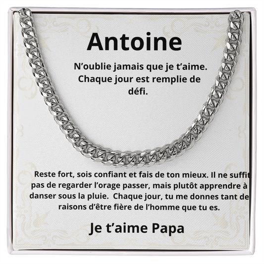 Antoine Cuban link chain