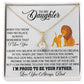 To my Daughter- Alluring Beauty Necklace