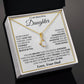 To my Beautiful Daughter-Alluring Beauty Necklace