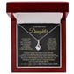 To my Beautiful Daughter- Alluring Beauty Necklace
