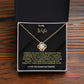 To My Wife, Love Knot Necklace, Finding you was fate