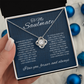 To my Soulmate Love Knot Necklace