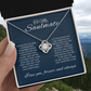 To my Soulmate Love Knot Necklace