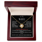 To My Wife, Love Knot Necklace, The Day we Met