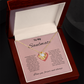 To my Soulmate Love Knot Necklace