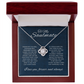 To my Soulmate Love Knot Necklace
