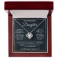 To my beautiful Daughter- Love Knot Necklace from parents