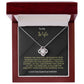 To My Wife, Love Knot Necklace, Finding you was fate