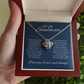 To my Soulmate Love Knot Necklace