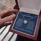 To my Soulmate Love Knot Necklace