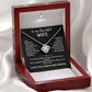 To My Beautiful Wife Love Knot Necklace Fate brought to me