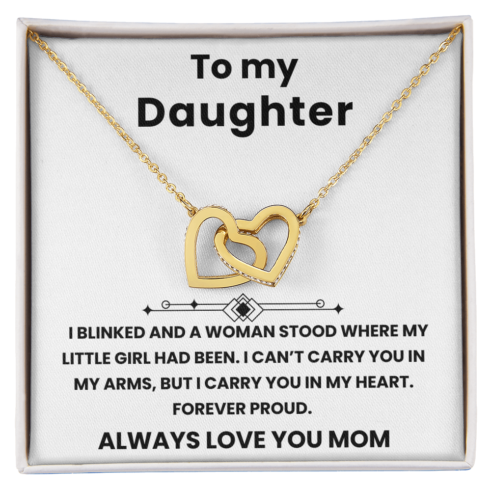 Interlocking Heart to My Daughter from Mom