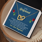 To My Girlfriend Interlocking heart from Boyfriend