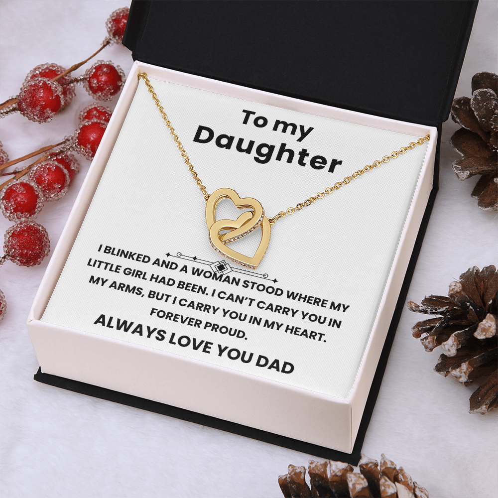 Interlocking Heart to My Daughter from Dad