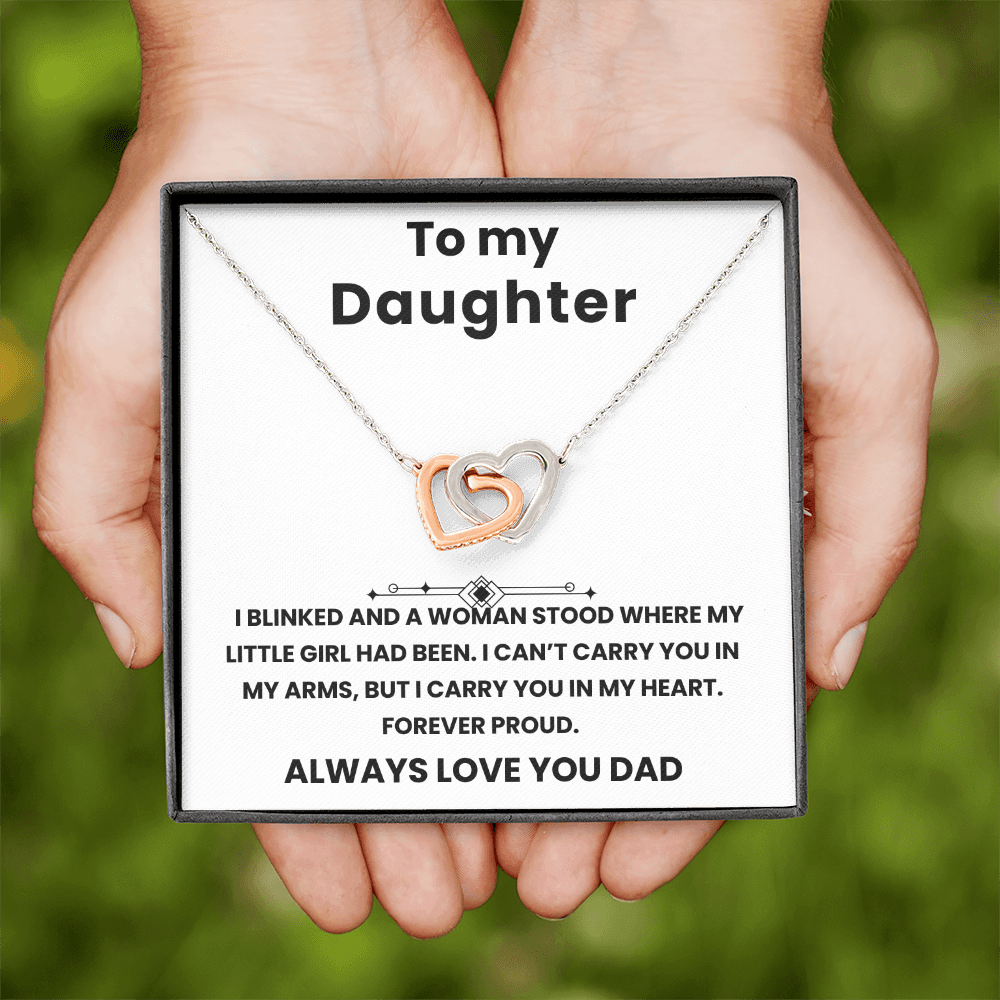 Interlocking Heart to My Daughter from Dad