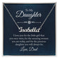 To my Daughter- Signature name necklace
