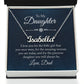 To my Daughter- Signature name necklace