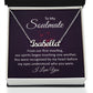 To my soulmate- Signature Name Necklace from our first meeting