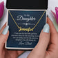 To my Daughter- Signature name necklace
