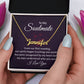 To my soulmate- Signature Name Necklace from our first meeting