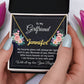 To my girlfriend- Signature Name Necklace my favorite place