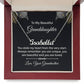 to my Beautiful Granddaughter - Signature Name Necklace