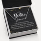 To my Bestie- signature Name Necklace