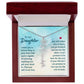 To my Daughter-Flower Name Necklace