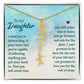 To my Daughter-Flower Name Necklace