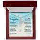 To my Daughter-Flower Name Necklace