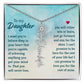 To my Daughter-Flower Name Necklace