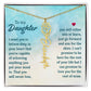 To my Daughter-Flower Name Necklace