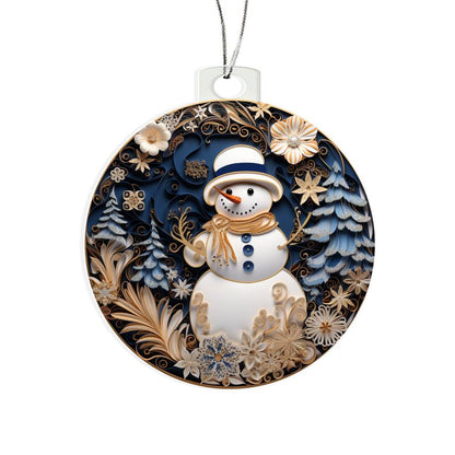 Christmas Ornament-Snowman (3)