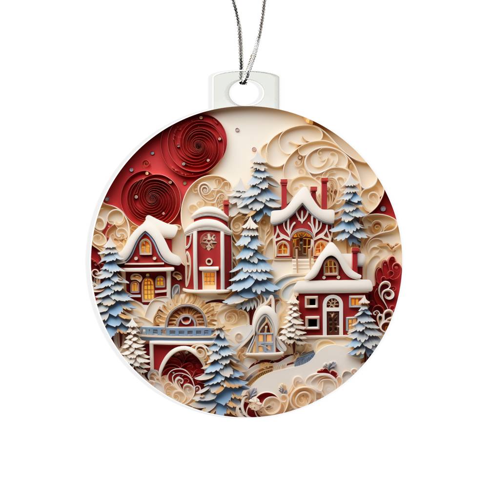 Christmas Ornament-Winter Village