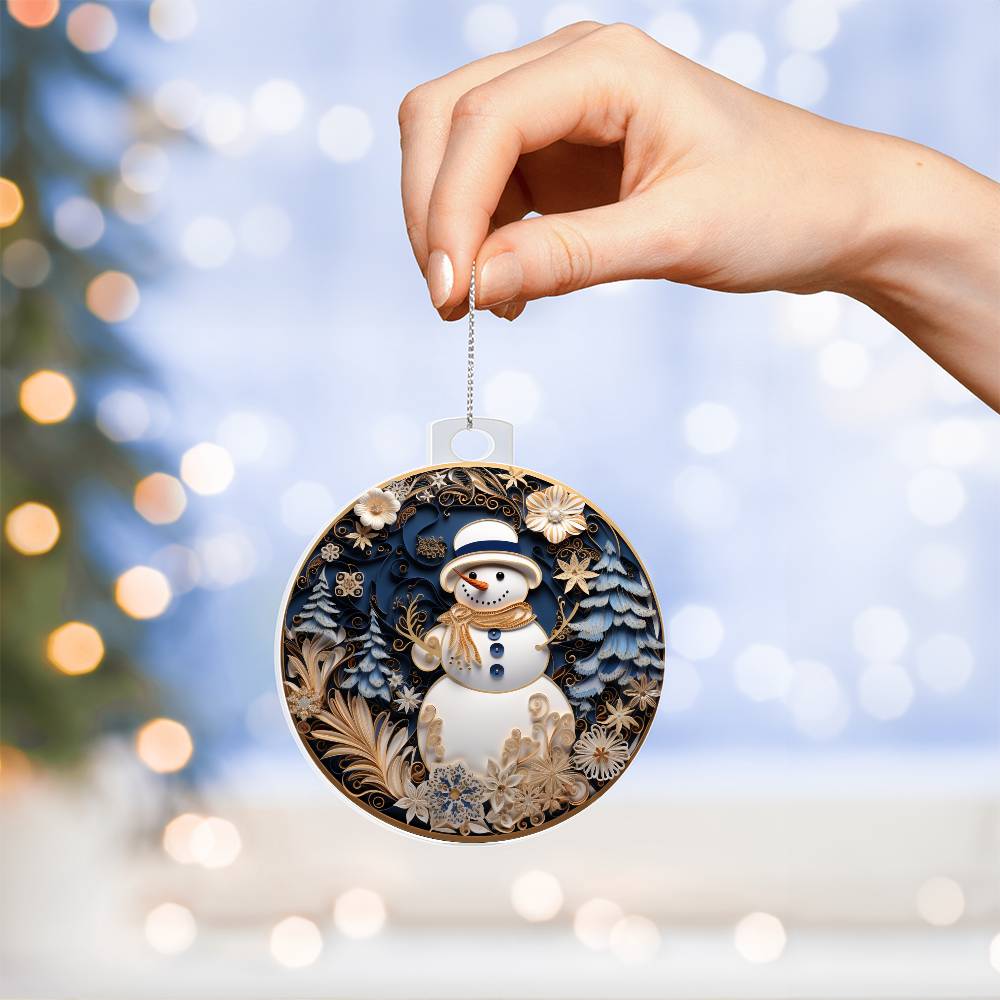 Christmas Ornament-Snowman (3)