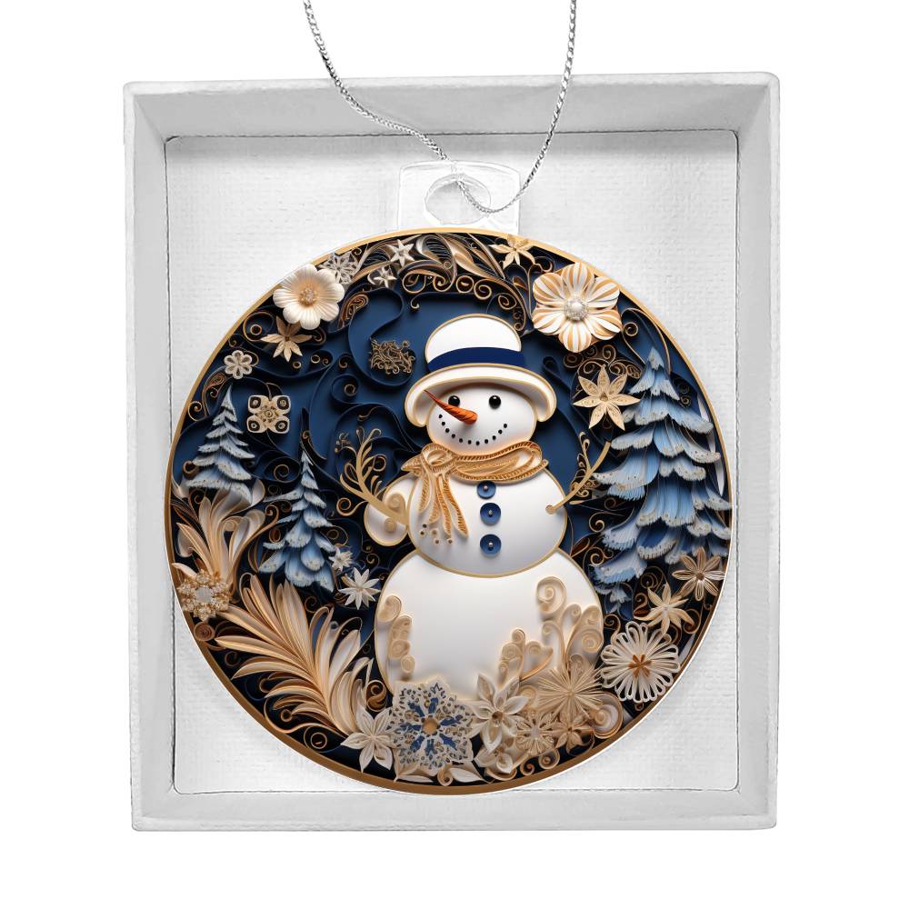 Christmas Ornament-Snowman (3)