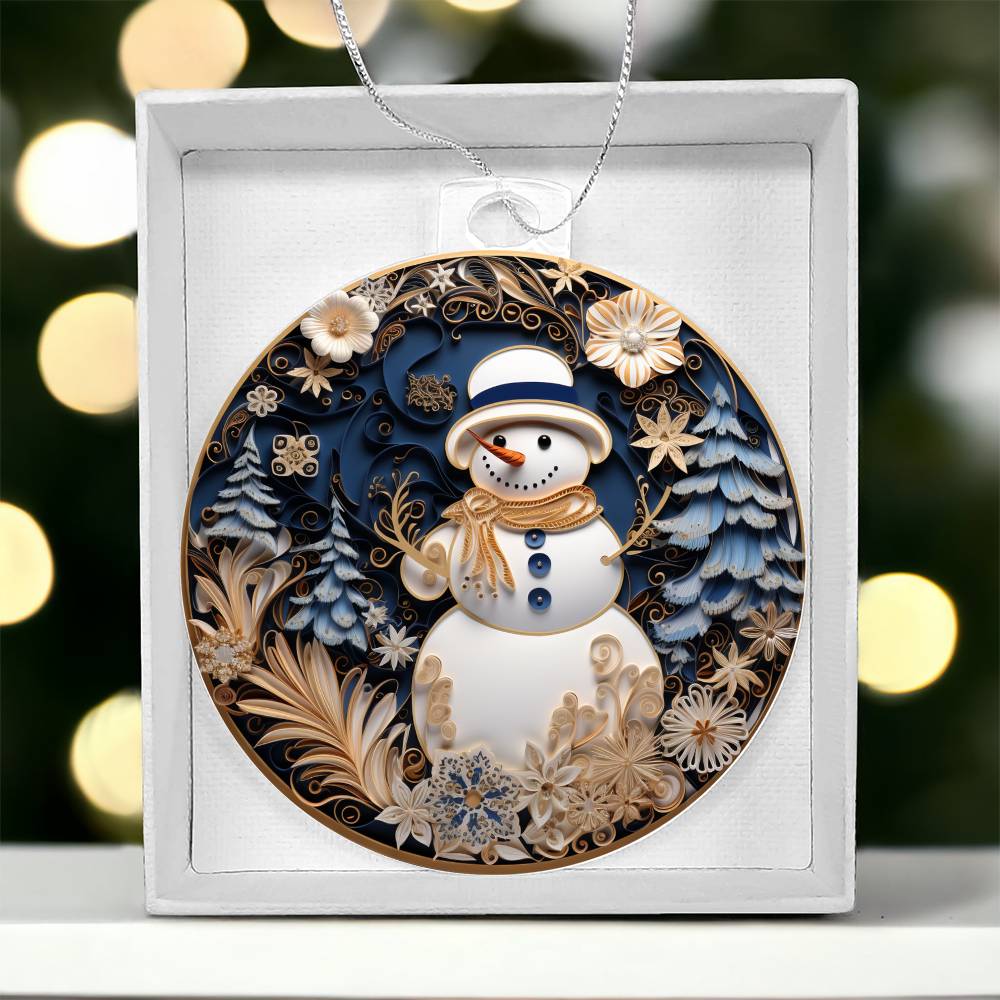 Christmas Ornament-Snowman (3)