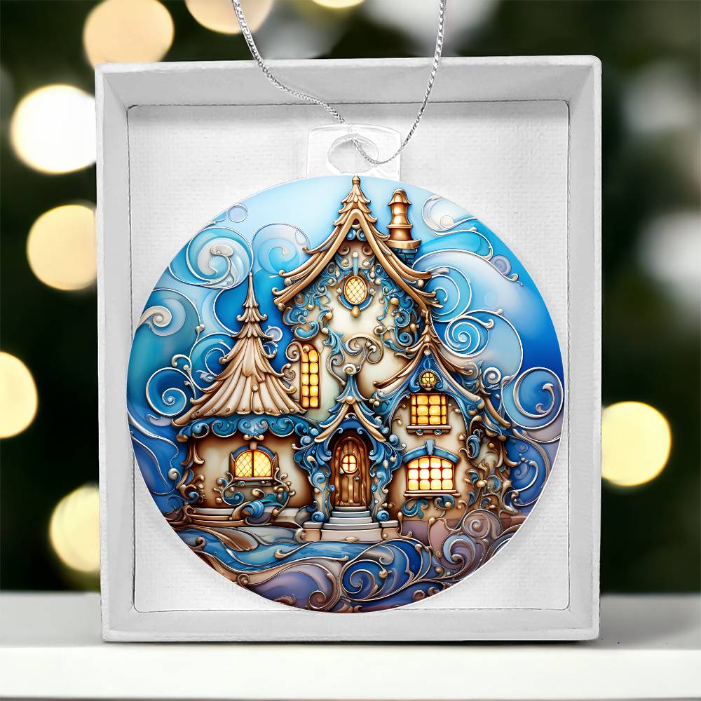 Christmas Ornament-Gingerbread House