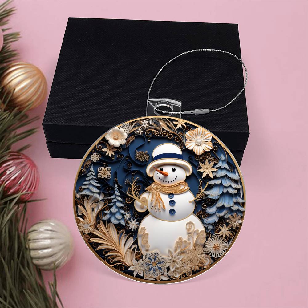 Christmas Ornament-Snowman (3)