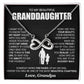 To my Beautiful Granddaughter-Endless love Necklace