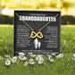 To my Beautiful Granddaughter-Endless love Necklace