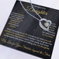 To My Beautiful Daughter -Forever Love Necklace